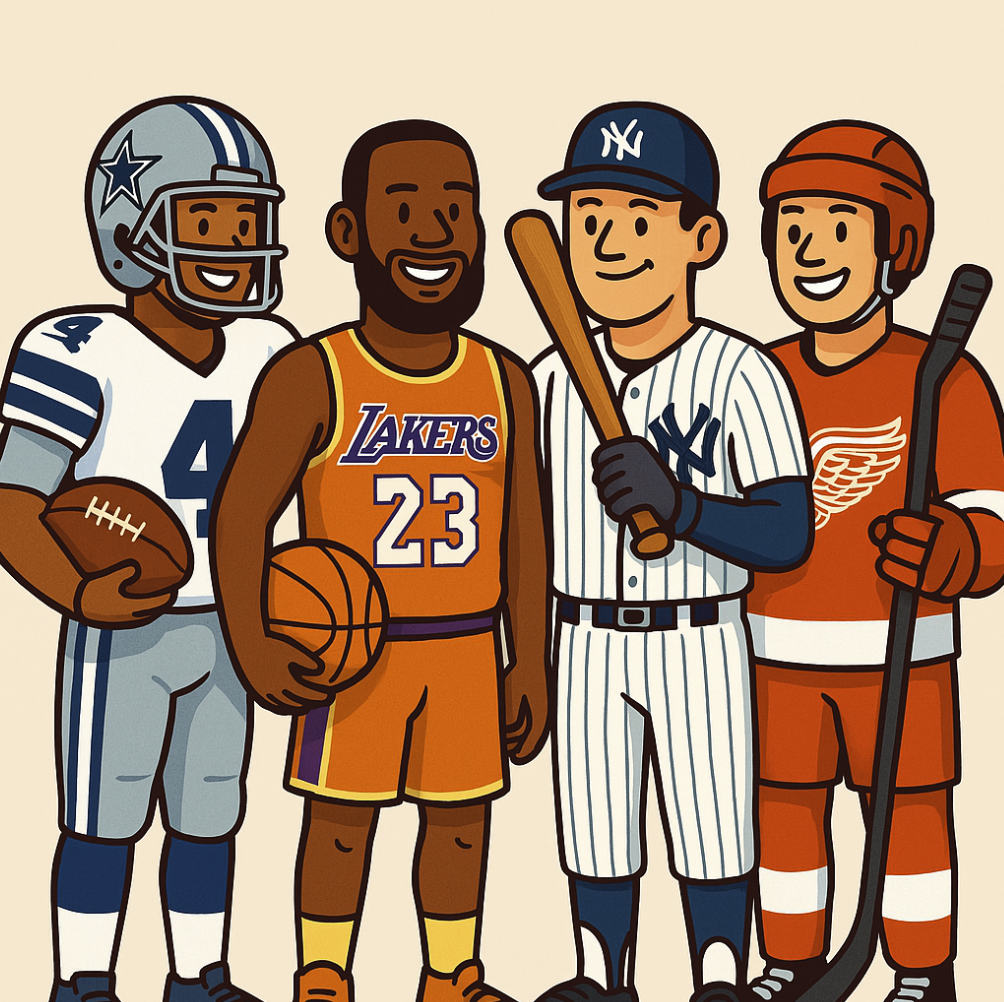most prestigious franchises nfl, nba, mlb, nhl, soccer